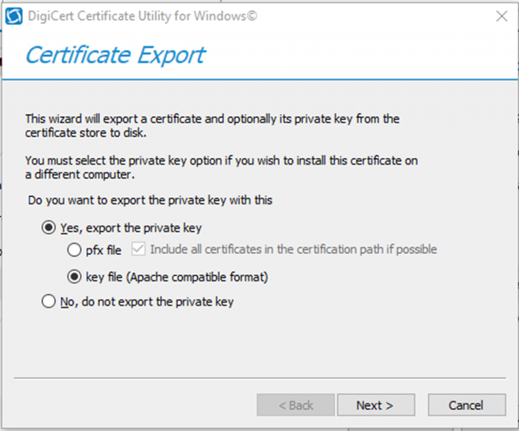 How to Convert Windows SSL certificate PFX Format to PEM Format | Good ...