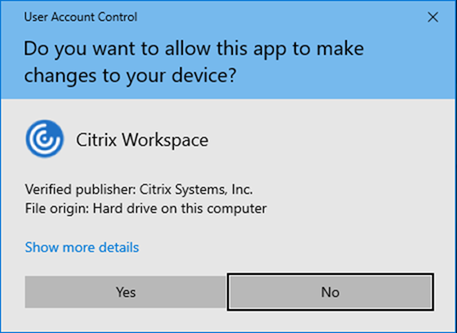 030420 2125 HowtoInstal2 - How to Install Citrix Workspace App 1911 at Microsoft Windows 10