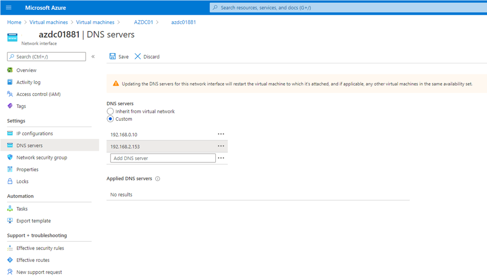 100120 0013 DeployaNewA16 - Deploy a New Active Directory Domain Controller Server at Azure