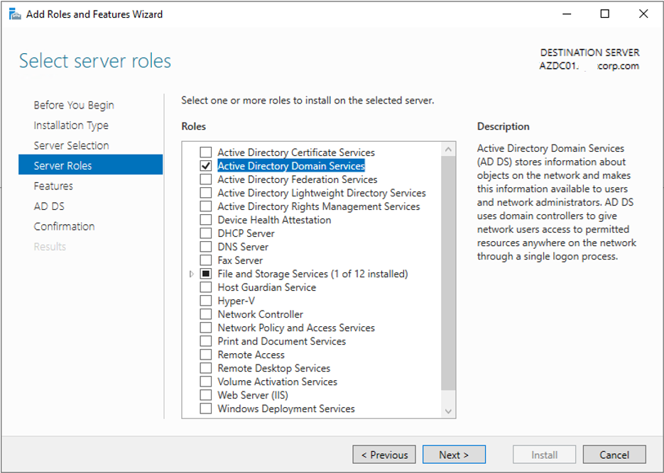 100120 0013 DeployaNewA32 - Deploy a New Active Directory Domain Controller Server at Azure