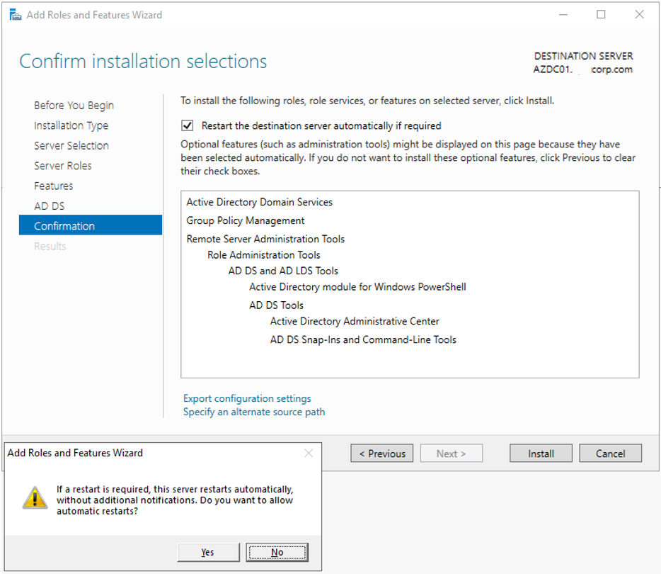 100120 0013 DeployaNewA35 - Deploy a New Active Directory Domain Controller Server at Azure