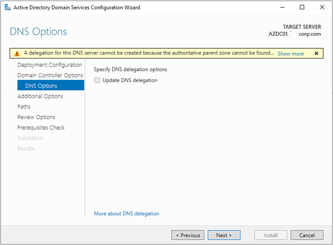 100120 0013 DeployaNewA40 - Deploy a New Active Directory Domain Controller Server at Azure