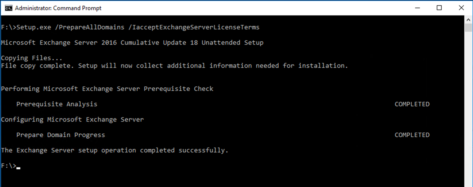 100120 2351 HowtoInstal5 - How to Install (or Upgrade) Cumulative Update 18 for Exchange Server 2016