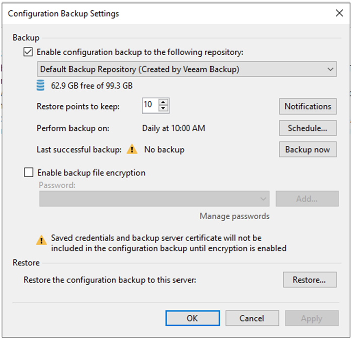 101120 0346 HowtoMigrat4 - How to Migrate Veeam Backup and Replication 10a Server from Windows Server 2012R2 to 2019