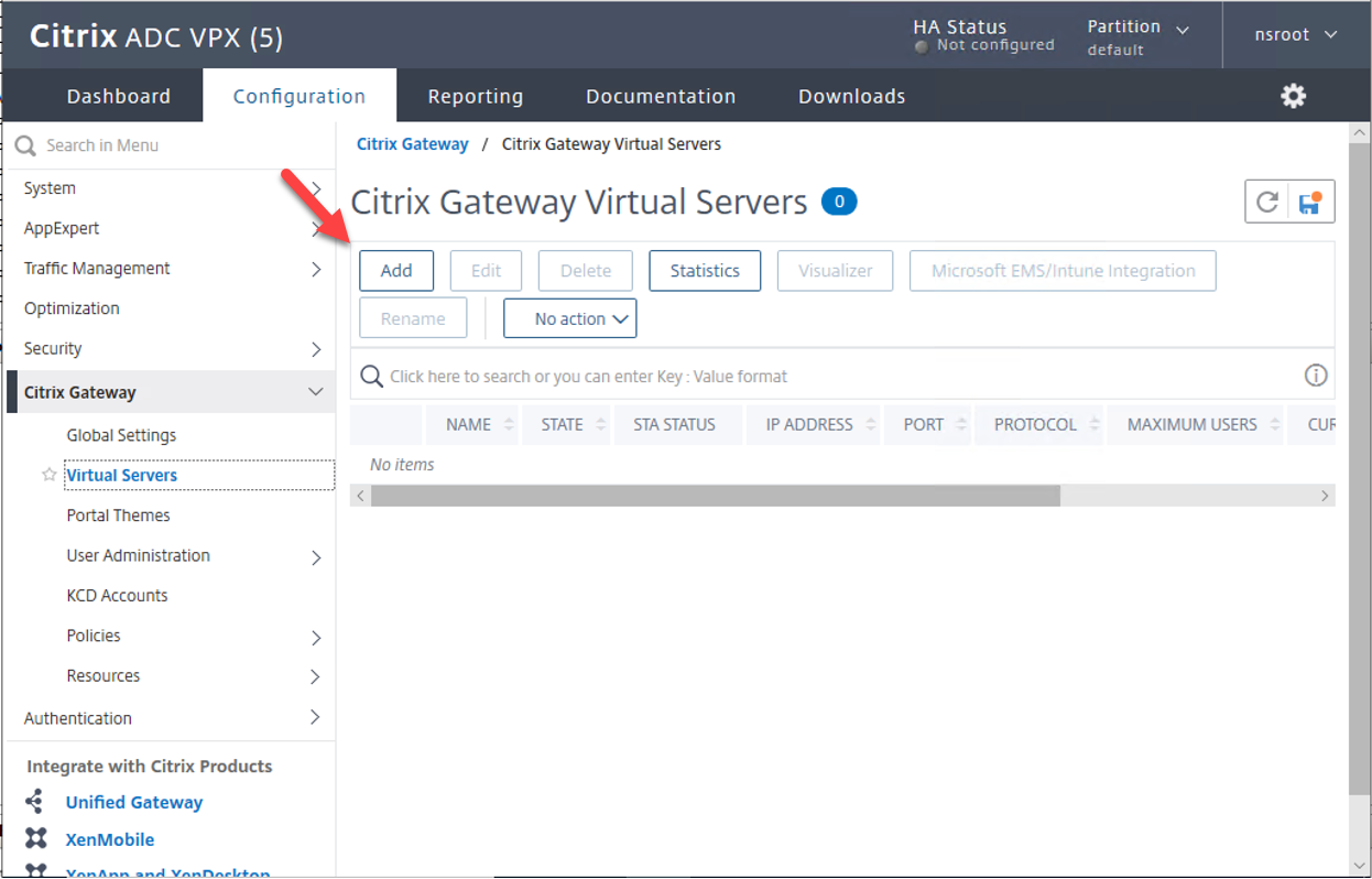 101220 0223 HowtoConfig2 - How to Configure Citrix ADC with Virtual Apps