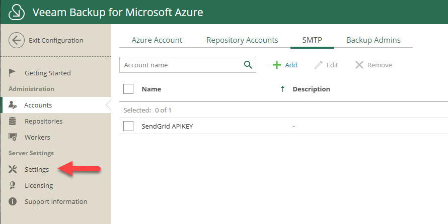 102220 2256 Howtoconfig8 - How to configure notification for #Veeam Backup for Microsoft #Azure with free #SendGrid account