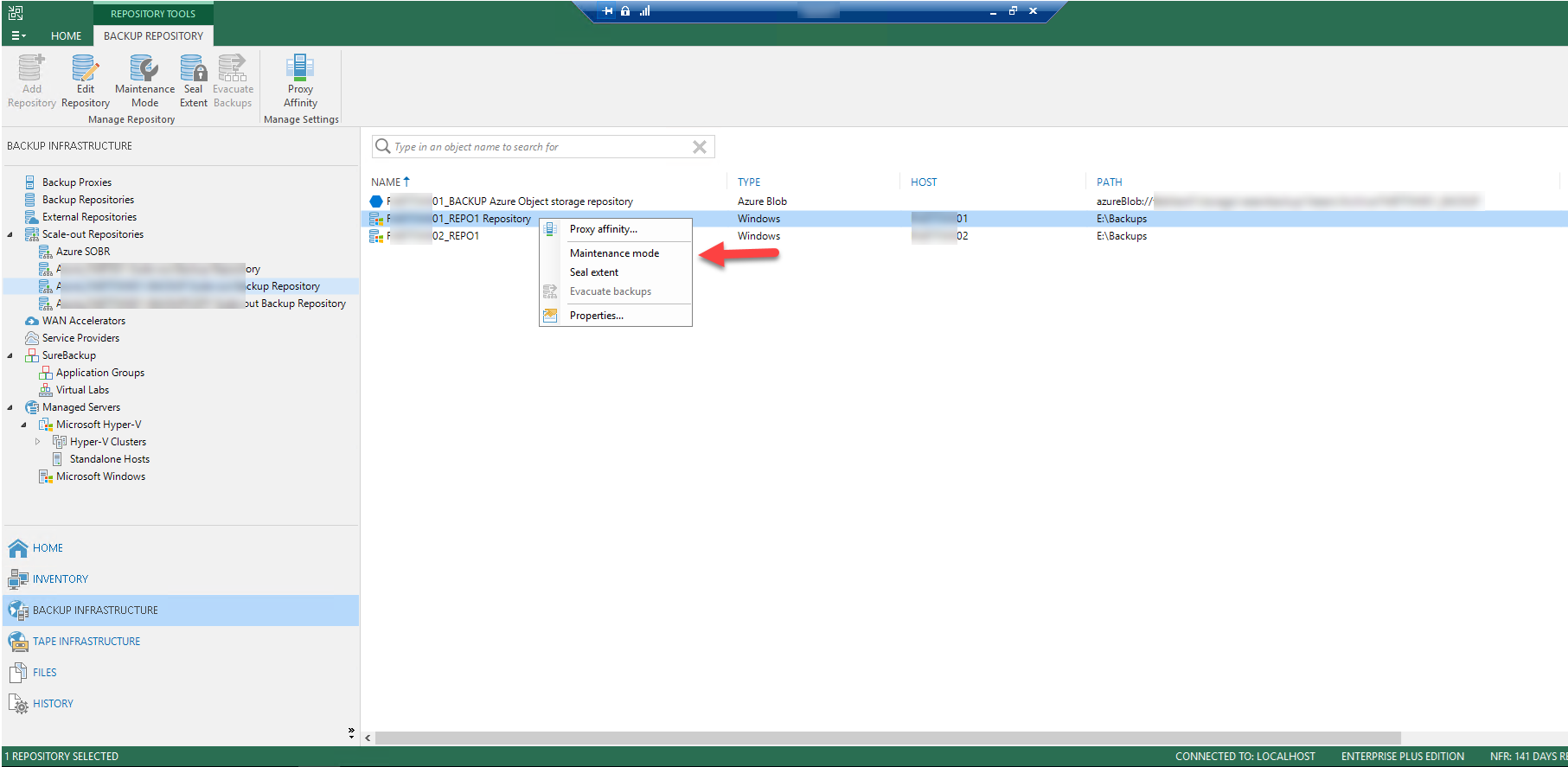 121121 1917 HowtomoveVe10 - How to move Veeam SOBR Performance Tier to another Server (repository)