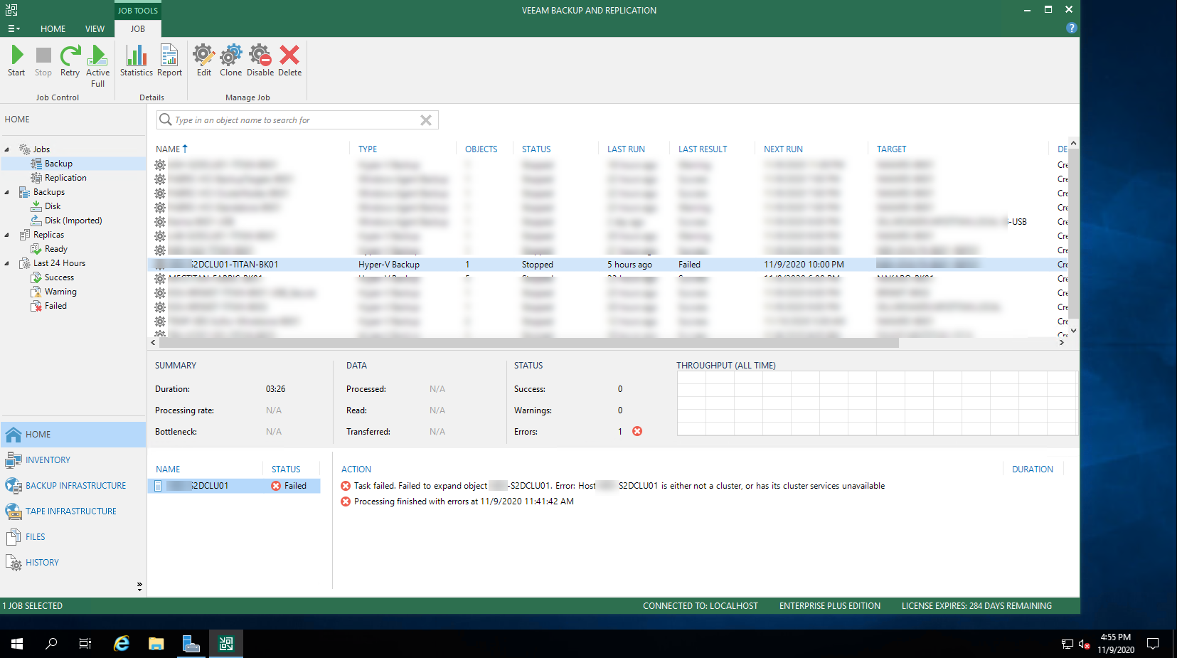 121321 0416 HowtofixVee1 - How to fix Veeam backup error-host is either not a cluster or has its cluster services unavailable