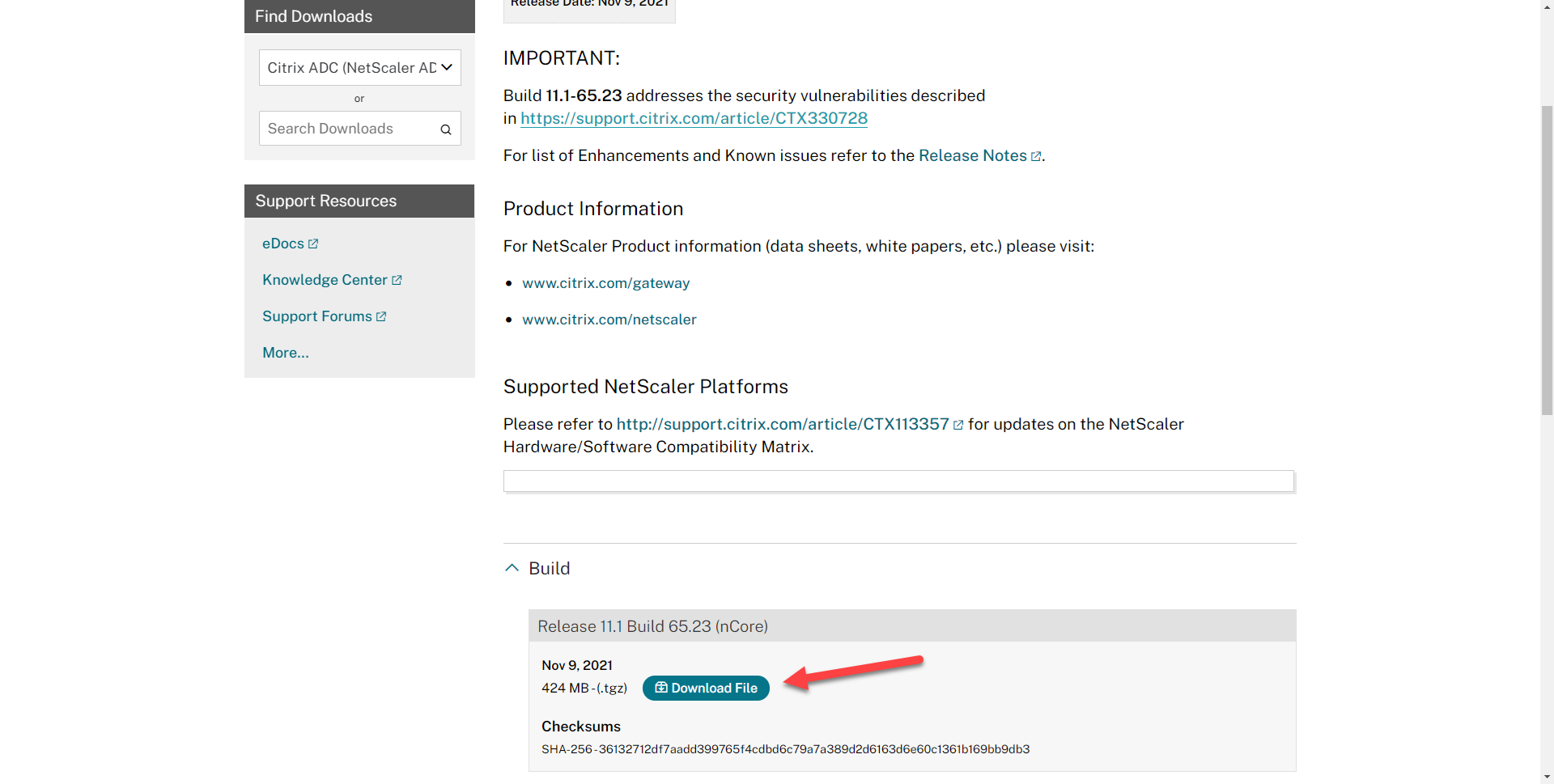 123121 1857 Howtoupgrad6 - How to upgrade Citrix ADC to 11.1