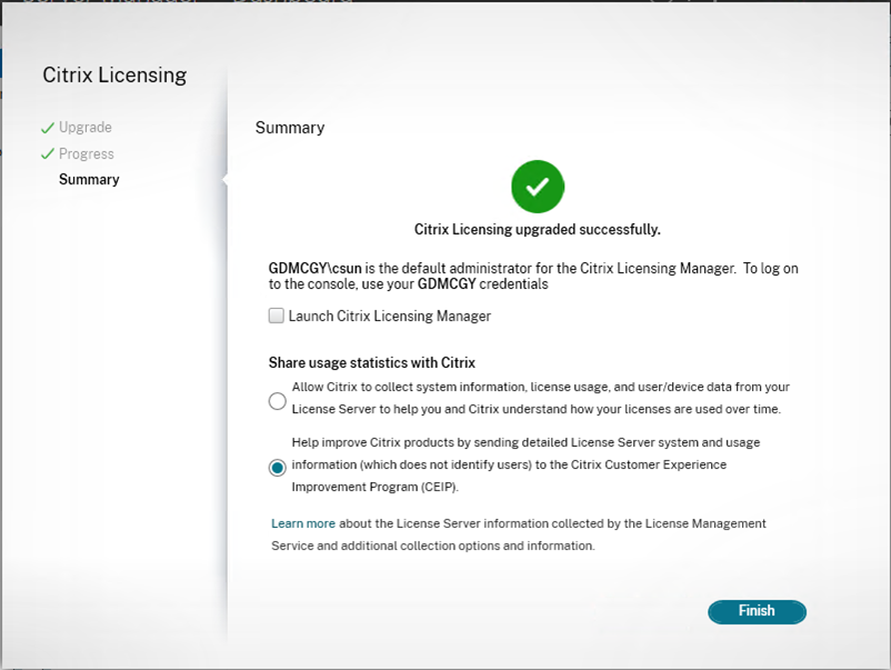 010622 2245 Howtoupgrad13 - How to upgrade Citrix Licensing Server