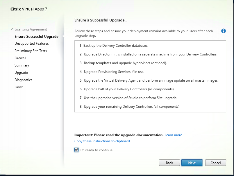 011422 2304 Howtoupgrad12 - How to upgrade to Citrix Virtual Apps 7 2109