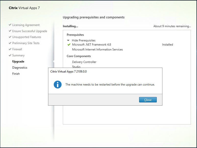 011422 2304 Howtoupgrad20 - How to upgrade to Citrix Virtual Apps 7 2109