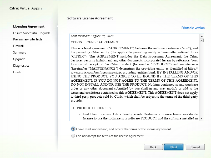 012422 1824 Howtoupgrad11 - How to upgrade to Citrix Virtual Apps 7 2112