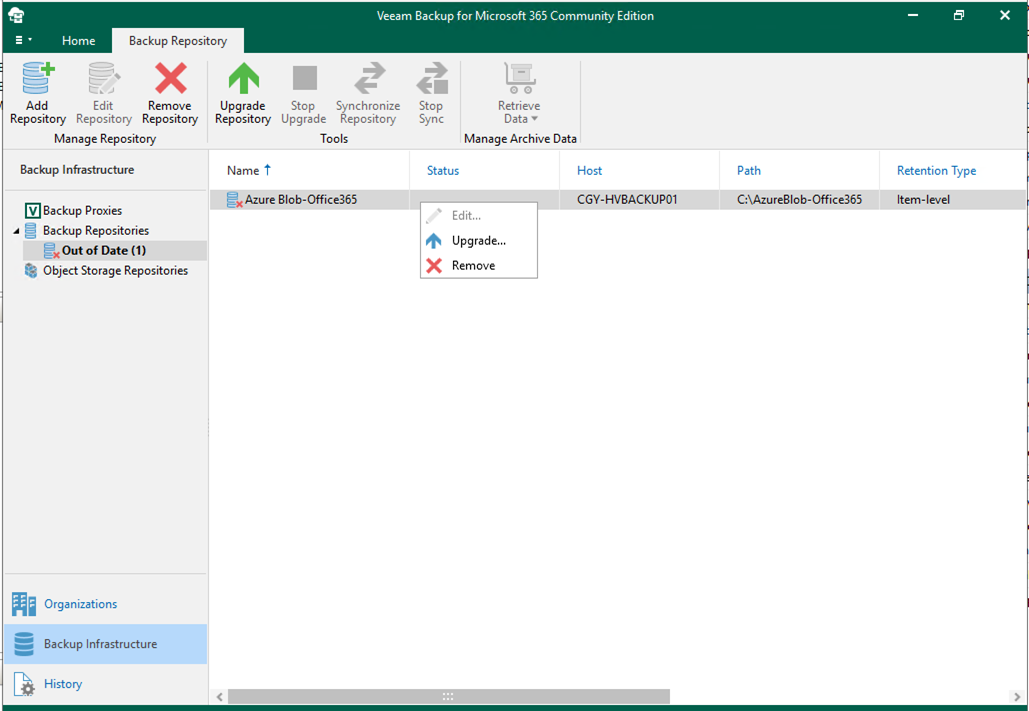 040122 1706 Howtoupgrad12 - How to upgrade Veeam Backup for Microsoft Office 365 to v6 edition