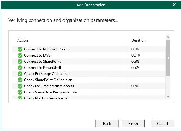 042722 1600 Howtoaddorg56 - How to add organizations with Modern Authentication and Legacy Protocols at Veeam Backup for Microsoft 365