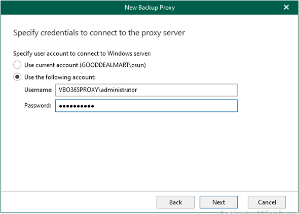 050422 1647 HowtoaddBac7 - How to add Backup Proxy Servers for Veeam Backup for Microsoft 365 v6