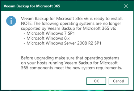 050522 1825 Howtoinstal7 - How to install Veeam Backup for Microsoft 365 v6.0 Cumulative Patches P20220413
