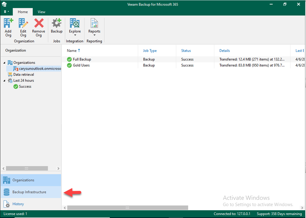 052622 1821 HowtoaddMic24 - How to add Microsoft Azure Archive Storage Repository without Azure archiver appliance at Veeam Backup for Microsoft 365