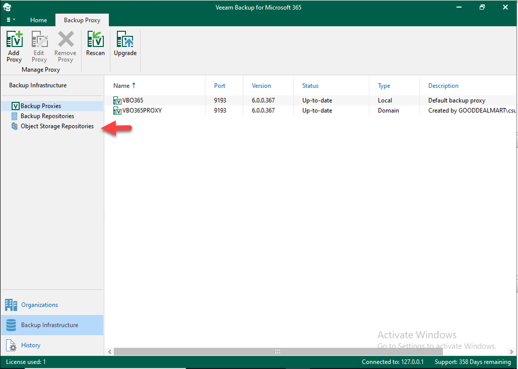 052622 1821 HowtoaddMic25 - How to add Microsoft Azure Archive Storage Repository without Azure archiver appliance at Veeam Backup for Microsoft 365