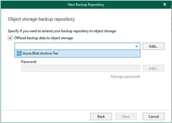 052622 1821 HowtoaddMic49 - How to add Microsoft Azure Archive Storage Repository without Azure archiver appliance at Veeam Backup for Microsoft 365