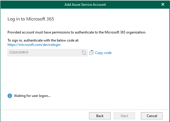 060122 1633 HowtoMicros47 - How to add Microsoft Azure Archive Storage Repository with Azure archiver appliance at Veeam Backup for Microsoft 365