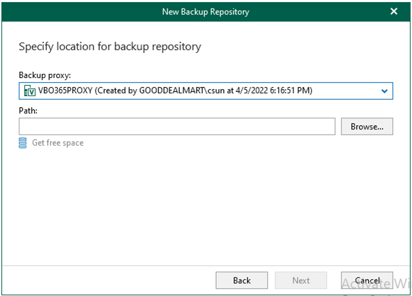 060122 1633 HowtoMicros81 - How to add Microsoft Azure Archive Storage Repository with Azure archiver appliance at Veeam Backup for Microsoft 365
