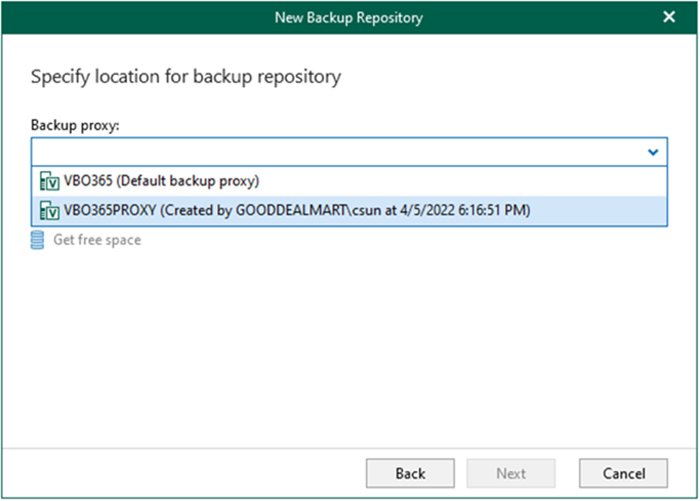 012823 1833 Howtoaddthe4 - How to add the network attached storage (SMB shares) as a backup repository in Veeam Backup for Microsoft 365 v6