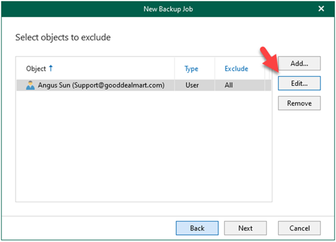 012823 2151 Howtocreate5 - How to create a backup job with local repositories to backup the entire organization in Veeam Backup for Microsoft 365 v6