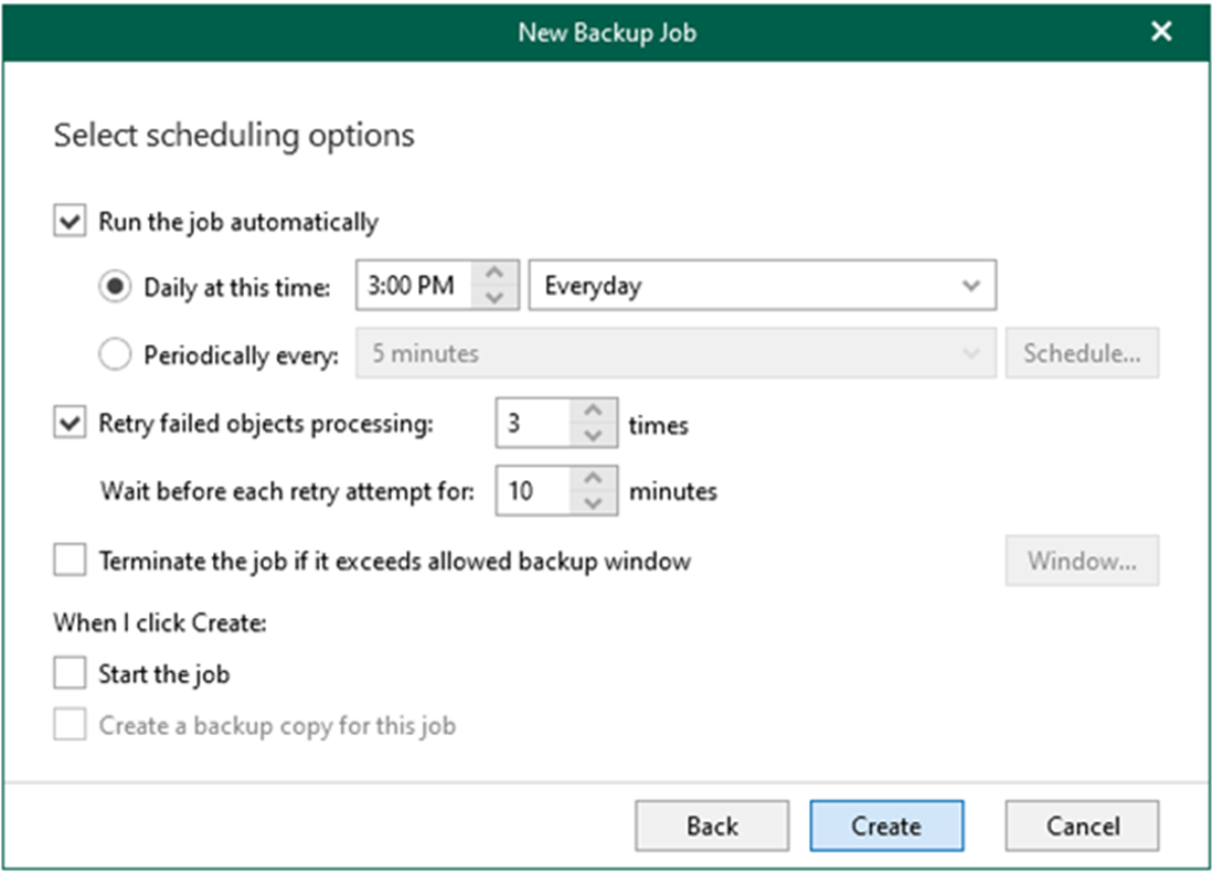012823 2151 Howtocreate9 - How to create a backup job with local repositories to backup the entire organization in Veeam Backup for Microsoft 365 v6