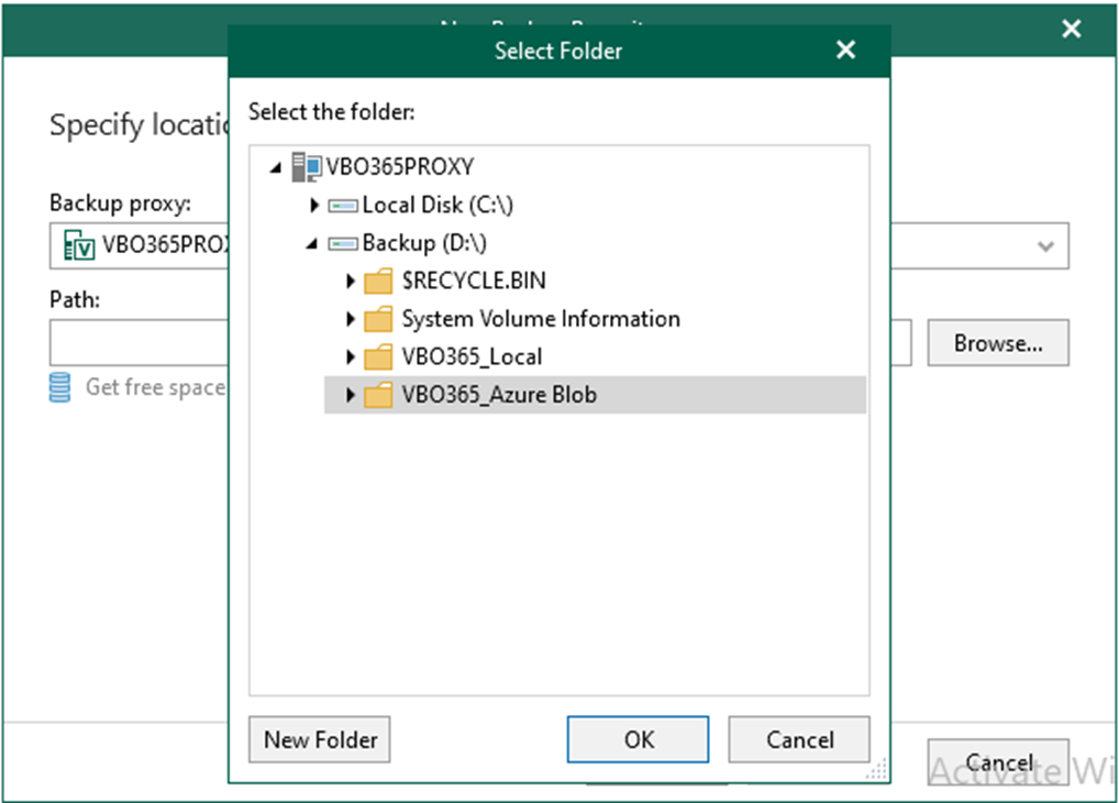 012923 0541 HowtoaddMic45 - How to add Microsoft Azure blob object storage repositories in Veeam Backup for Microsoft 365 v6