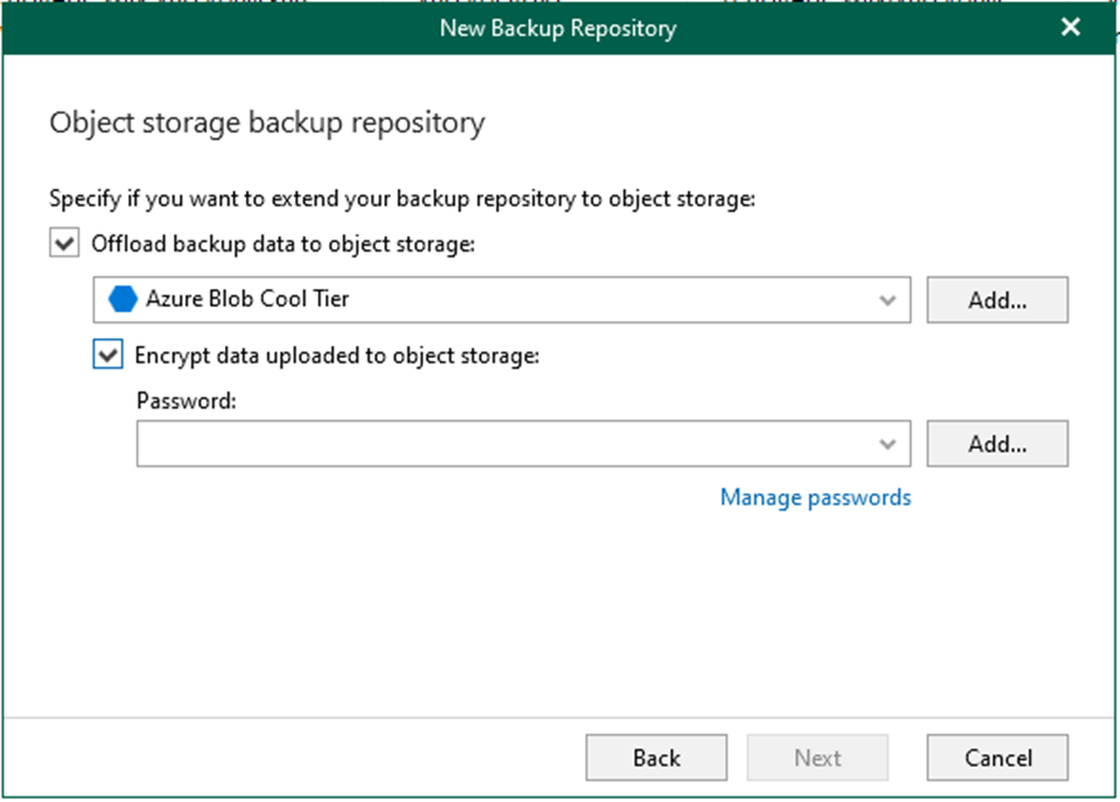 012923 0541 HowtoaddMic49 - How to add Microsoft Azure blob object storage repositories in Veeam Backup for Microsoft 365 v6