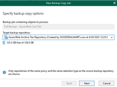 012923 1934 Howtocreate2 240x180 - How to create a backup copy job with Azure blob archive tier in Veeam Backup for Microsoft 365 v6