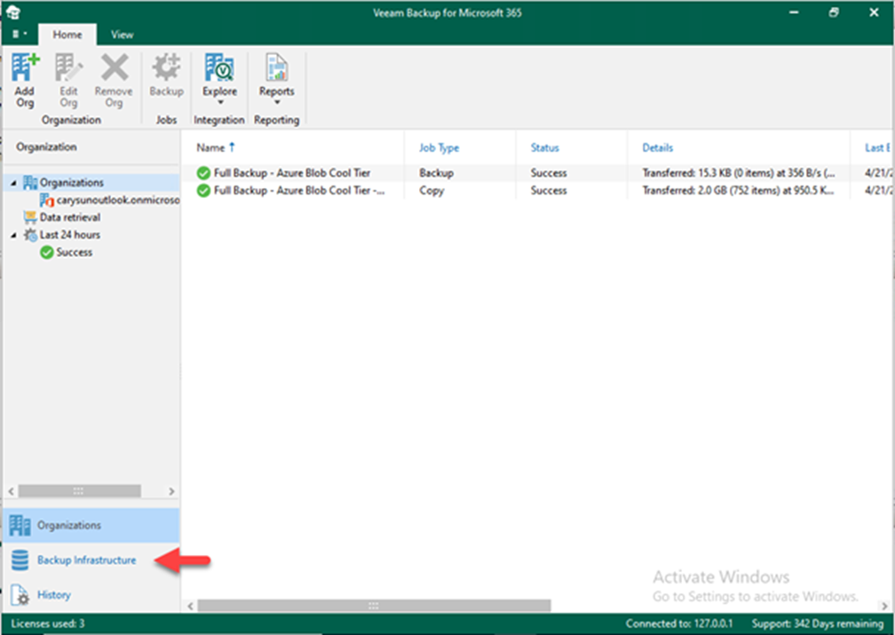 012923 2135 Howtocreate1 - How to create a Teams data retrieval job in Veeam Backup for Microsoft 365 v6