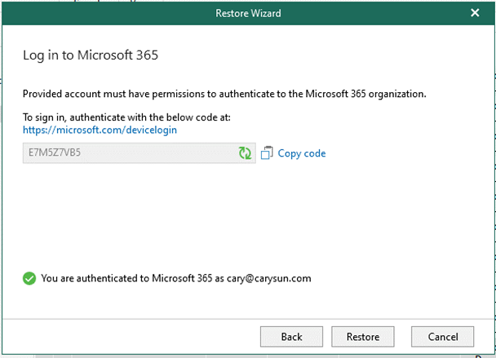 013023 0157 Howtorestor13 - How to restore OneDrive for Business data from Veeam Explorer for Microsoft OneDrive in Veeam Backup for Microsoft 365 v6