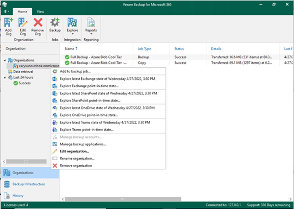 013023 0224 Howtorestor2 - How to restore Microsoft Teams data from Veeam Explorer for Microsoft Teams in Veeam Backup for Microsoft 365 v6