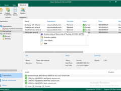 020423 2023 Howtorestor1 240x180 - How to restore Teams data from retrieved data in Veeam Backup for Microsoft 365 v6