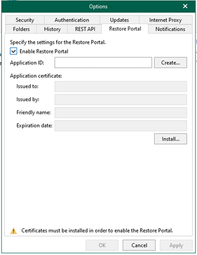 020523 0502 Howtoconfig3 - How to configure Restore Portal settings for the Veeam Backup for Microsoft 365 v6