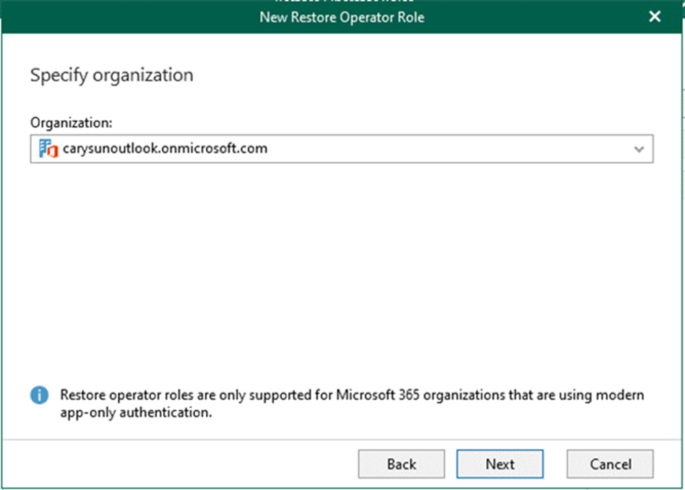 020523 0527 HowtoaddRes4 - How to add Restore Operator role for the Veeam Backup for Microsoft 365 v6