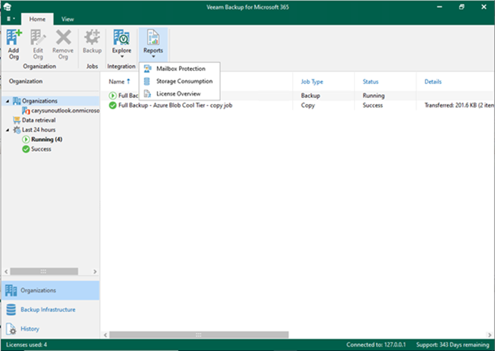 020523 2259 Howtocreate1 - How to create Storage Consumption Reports from the Veeam Backup for Microsoft 365
