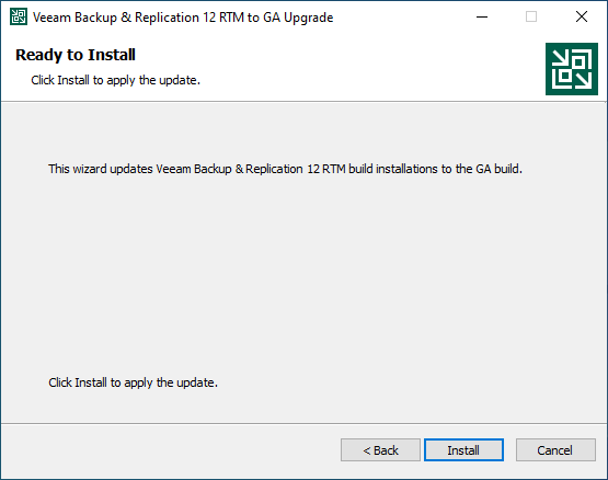 022023 2027 Howtoupdate5 - How to update Veeam Backup and Replication v12 RTM Console to GA version