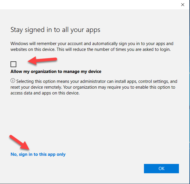 033023 1837 Fixissueswi3 - Fix issues with sign-in to Microsoft 365 apps account on RDS Server