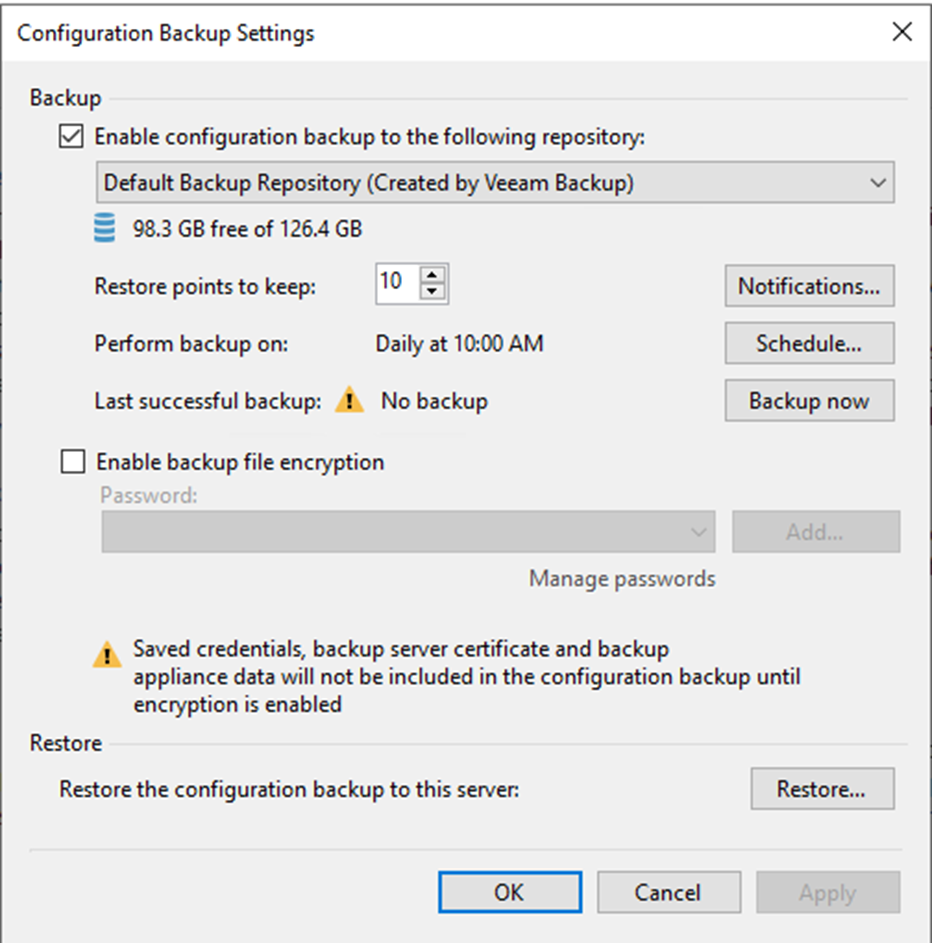 082223 2024 Howtomigrat7 - How to migrate the Existing Veeam Backup and Replication to the new server with PostgreSQL