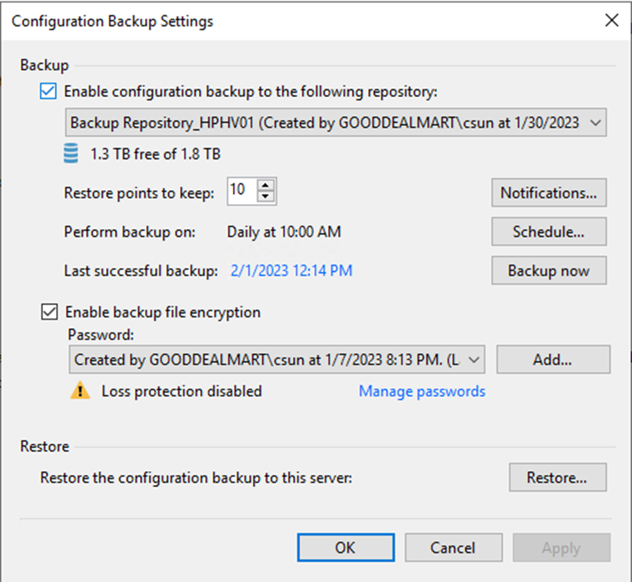 082223 2101 Howtomigrat3 - How to migrate the Existing Veeam Backup and Replication to the new server with Microsoft SQL