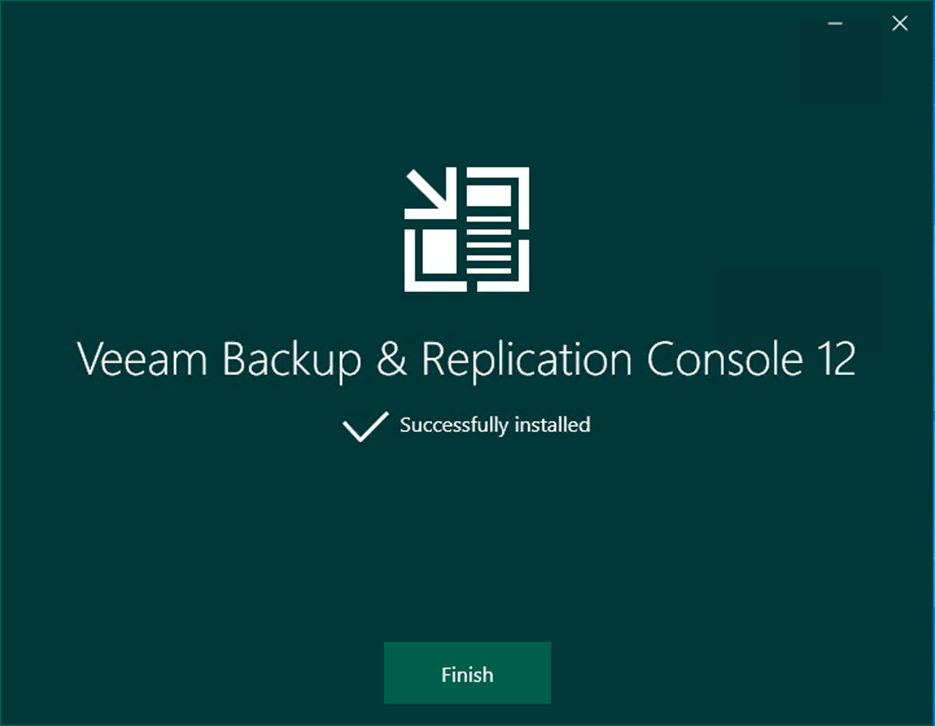 082223 2128 Howtoinstal11 - How to install Veeam Backup and Replication Console 12