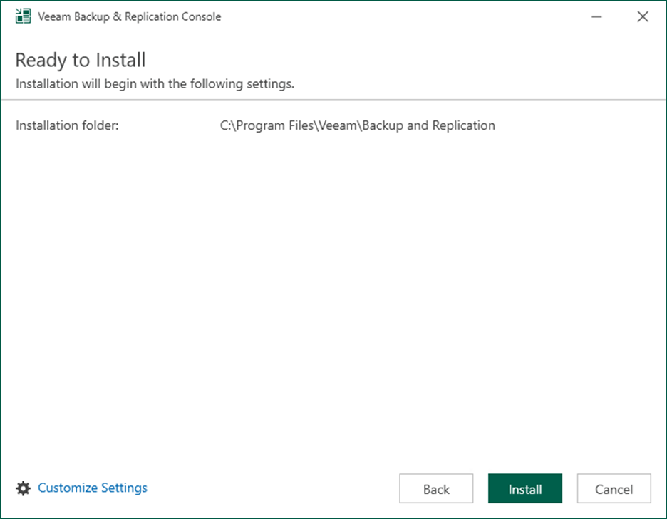 082223 2128 Howtoinstal8 - How to install Veeam Backup and Replication Console 12