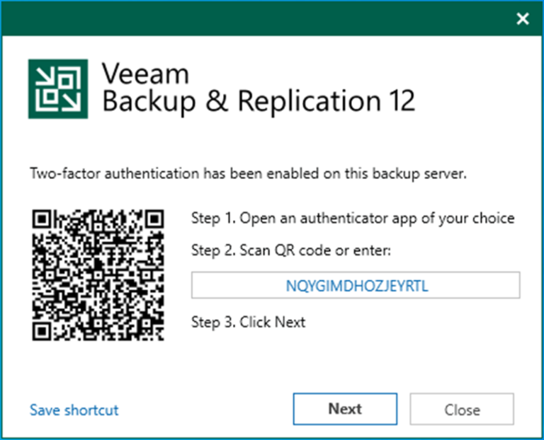 082623 1635 Howtoconfig14 768x622 - How to configure Multi-Factor Authentication for Users at Veeam Backup and Replication v12