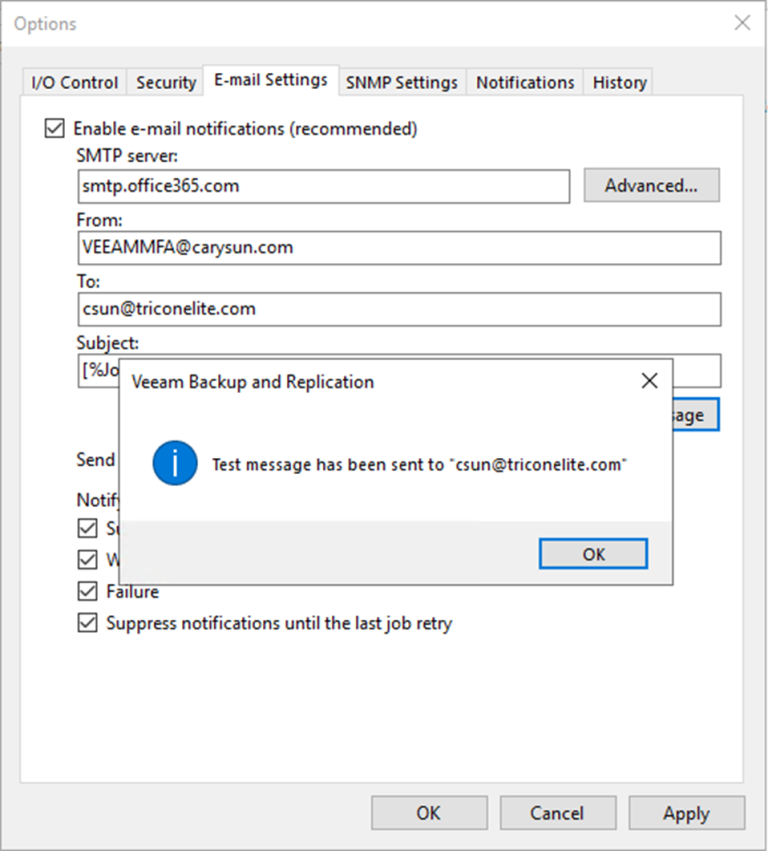 082723 1927 Howtoconfig40 768x851 - How to configure Notification with Microsoft 365 MFA Account at Veeam Backup and Replication v12