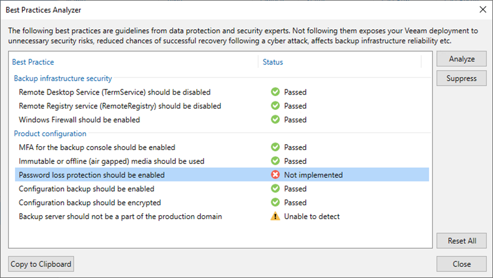 082723 2023 HowtoConfig5 - How to Configure Best Practices Analyzer at Veeam Backup and Replication v12