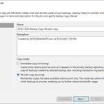 092423 0522 Howtocreate4 150x150 - How to create a Backup Copy Job with Immediate copy from the backup job workload at Veeam Backup and Replication v12