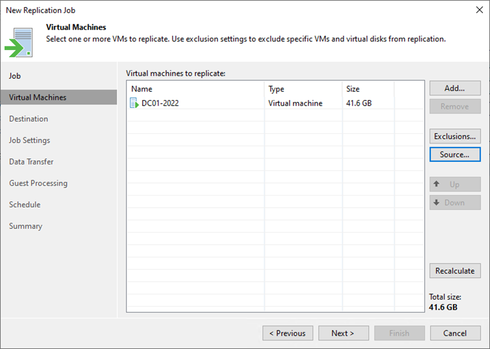 092423 1931 Howtocreate9 - How to create a Replication job to replicate the specified VMs at Veeam Backup and Replication v12